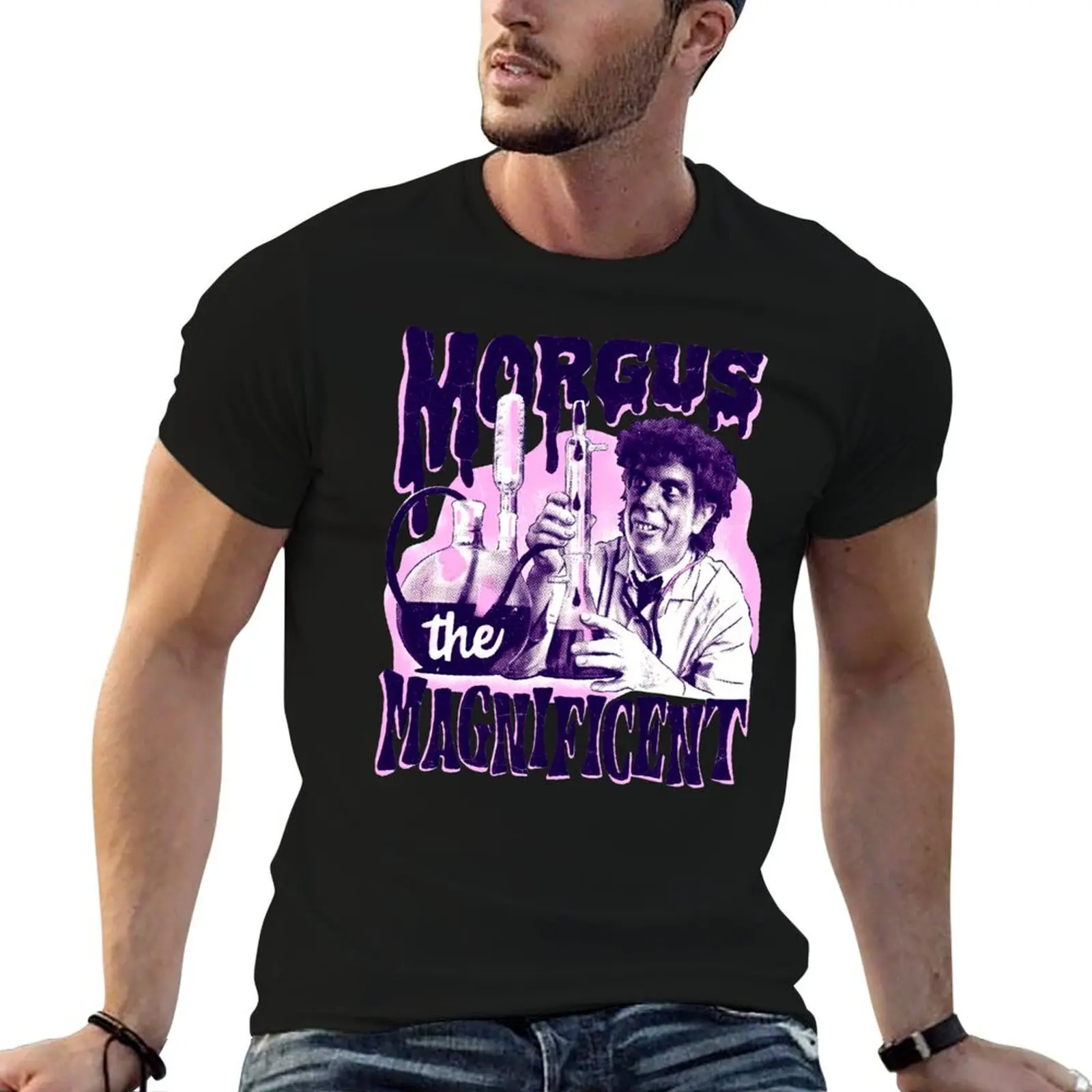 MORGUS THE MAGNIFICENT T-Shirt Blouse vintage anime shirt heavyweights anime tshirt Short sleeve tee men