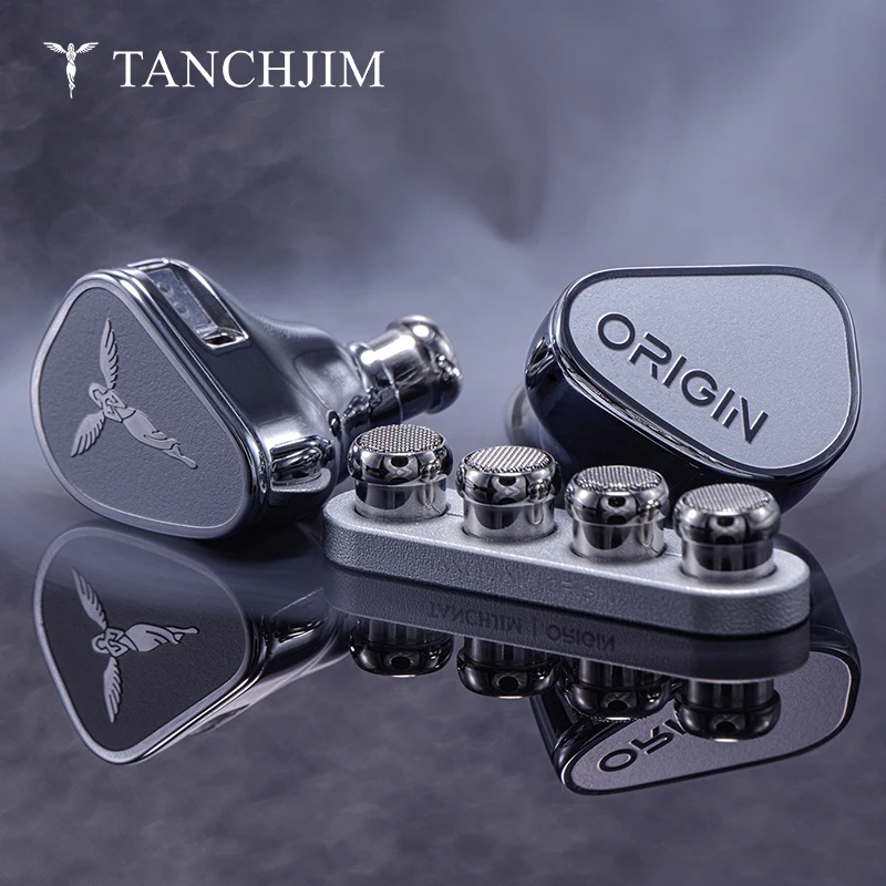 TANCHJIM ORIGIN Earphones Flagship HiFi Headphone with Detachable 0.78 2Pin 3.5mm Plug Cable Headset DMT5 Dynamic Driver Earbuds