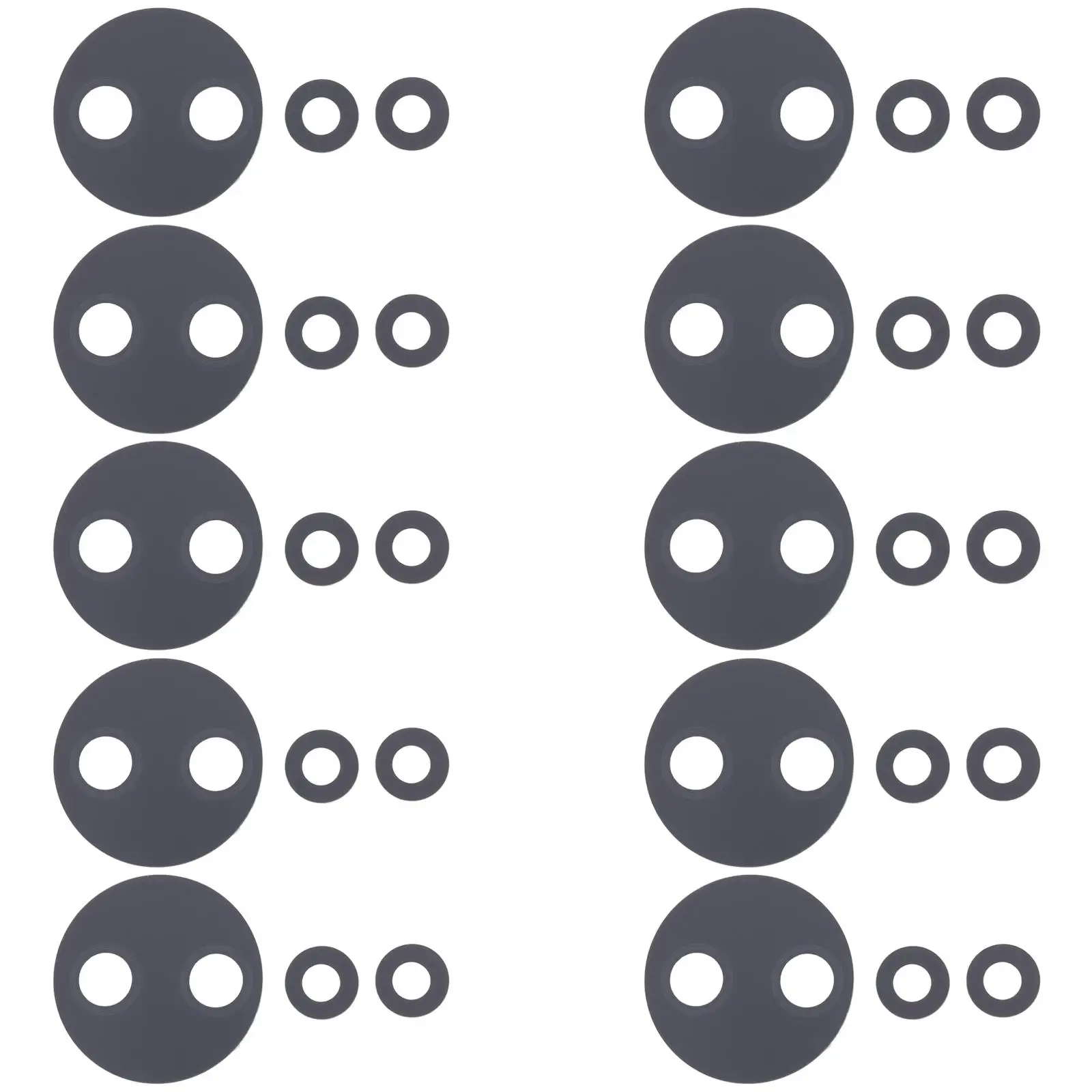 

10 шт. объектив задней камеры для Xiaomi 13 Lite, запасная часть для ремонта телефона