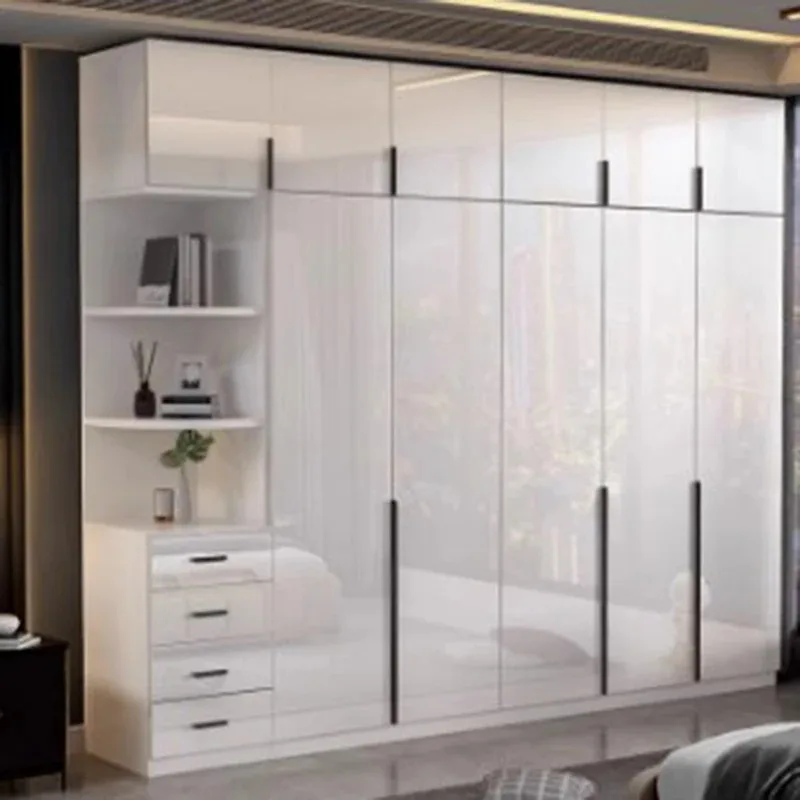 

Hanging Clothes Wardrobes Top Cabinet Modular Space Saving Organizer Closet Drawers Tall White Roupeiros De Quarto Furniture
