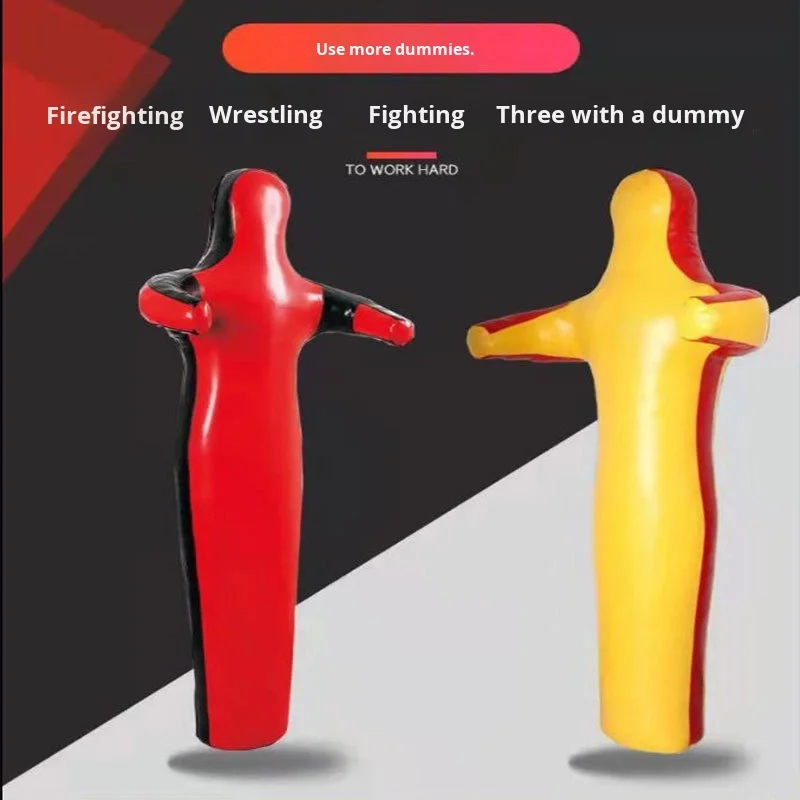 PU Material Heavy-Duty Fighting Stress Relief Dummy for Wrestling Boxing Sparring and Fire Rescue Drill Training