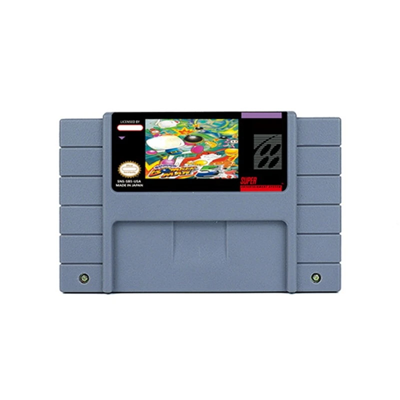SuperBomberman 1 2 3 4 5 عمل لعبة ل SNES 16 بت