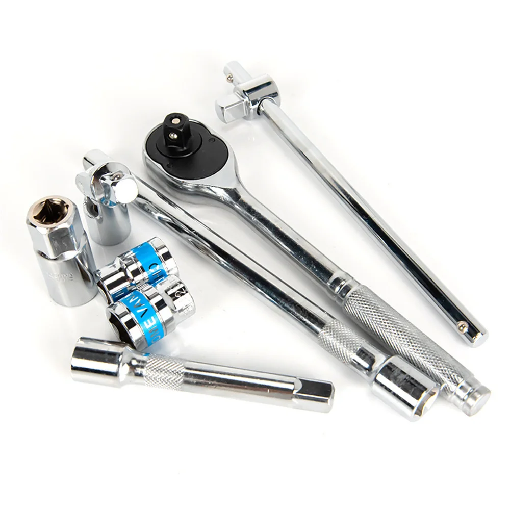 

Auto Repair Tool Set Renovation Car Socket Wrench Ratchet Box With Combination Multifunctional