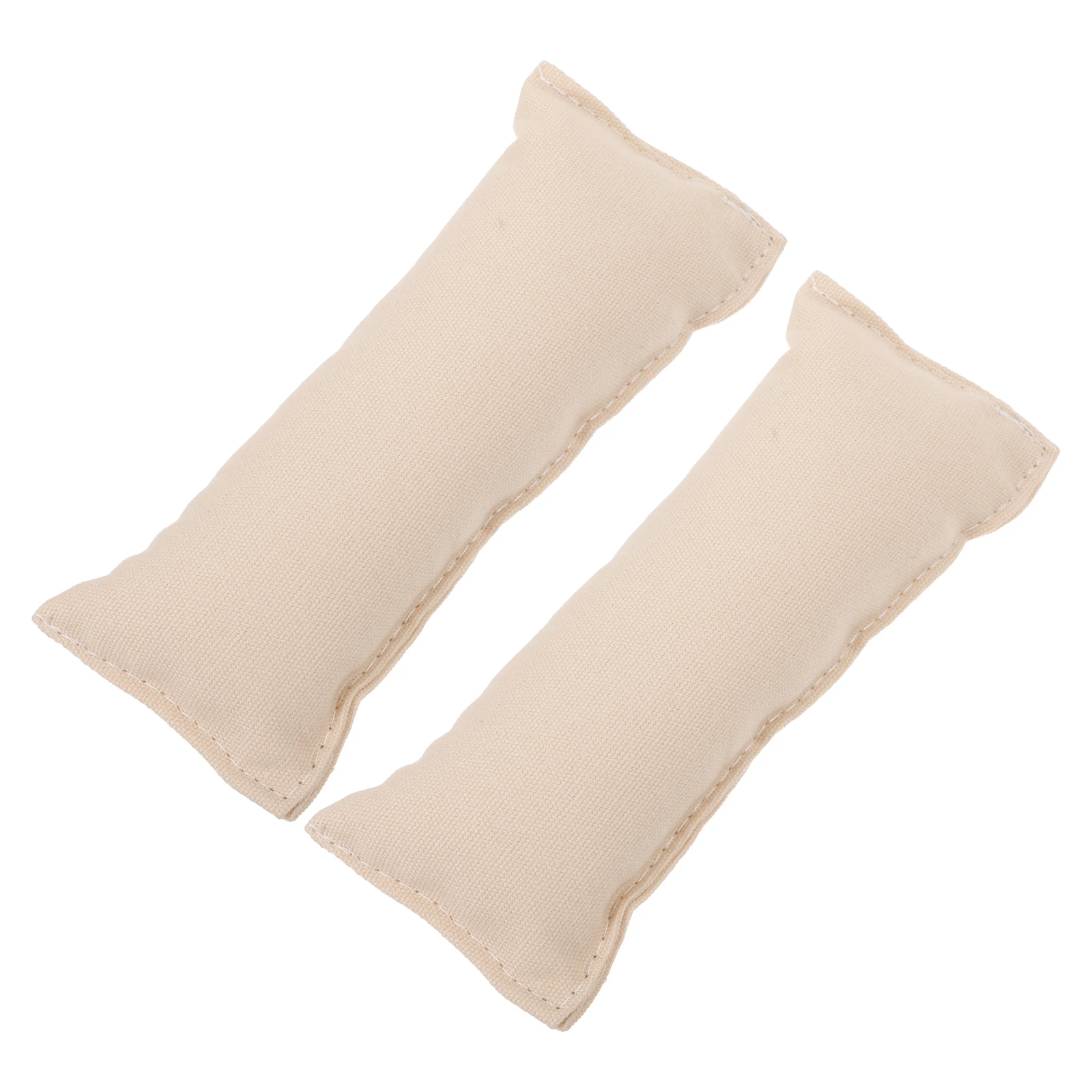 2Pcs Computer Elbow Pad Mat White Color Desk Wrist Support Ergonomic Long Term Soft Wrist Protection Mouse