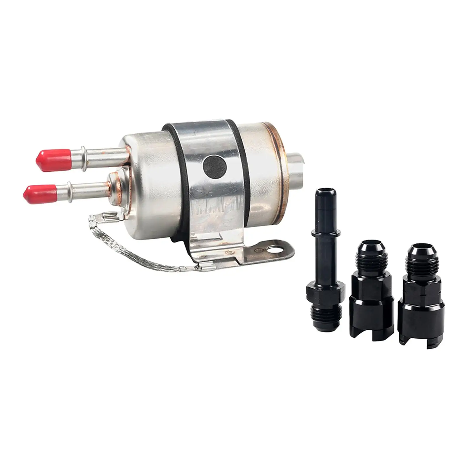 Filtro automotivo 3/8 saída fêmea recipiente galvanizado carburou 5/16 macho