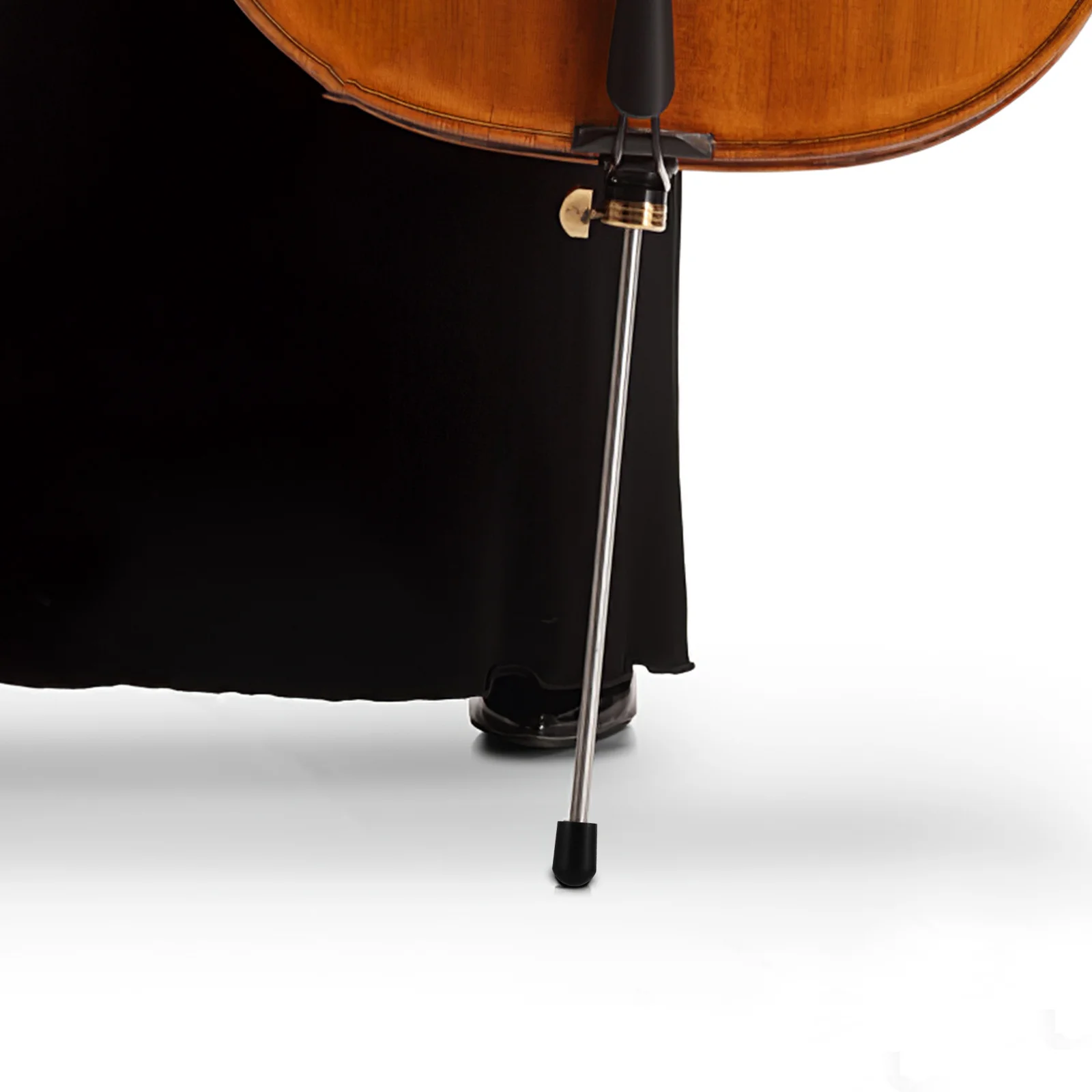 

8Pcs Low Pitch Violin Rubber Endpin Caps Anti-Slip Design for Double Bass Cello Parts Replacement Protector End