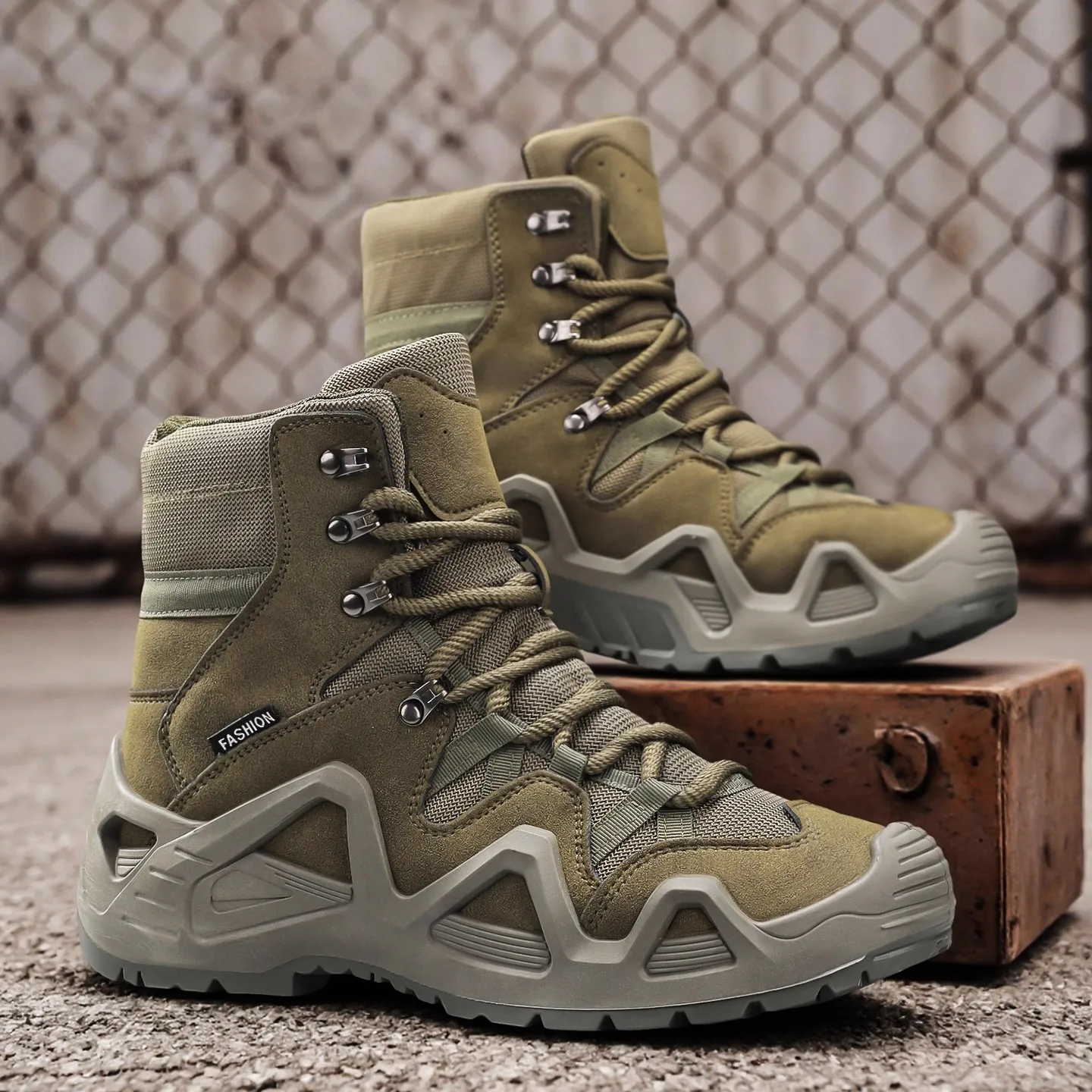 

Hot Sale 2025 All-Season New Arrival Outdoor Breathable, Durable, Slip-Resistant Hiking Shoes High-Altitude Hiking Shoes