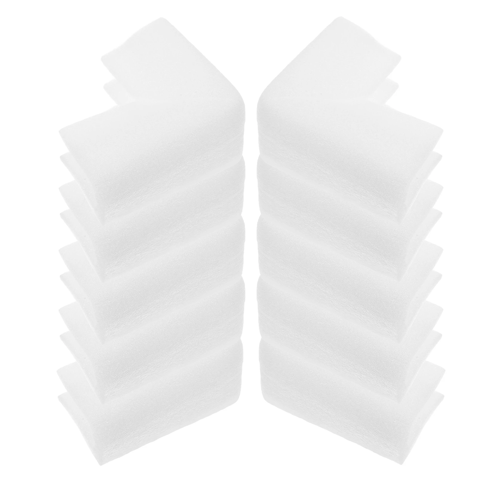 

12 Pcs Corner Pearl Cotton Edges for Shipping Photo Frame Guards Packaging Edge Protectors Furniture Foam Corner Protectors