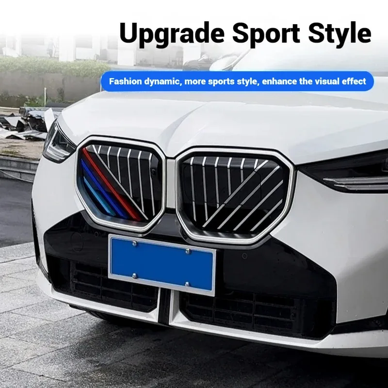ل BMW X3 G45 2025 3 قطعة سيارة مصبغة قطاع الكسوة سباق مصبغة قطاع كليب الأداء م اكسسوارات السيارات الداخلية