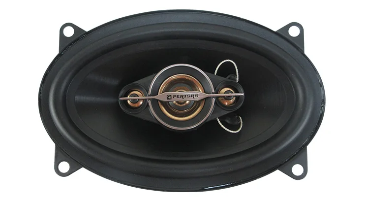 Par de Altavoces Coaxiales de Cuatro Vías para Auto de 4x6 Pulgadas, 500W de Potencia Máxima, 50W RMS, Calidad de Sonido