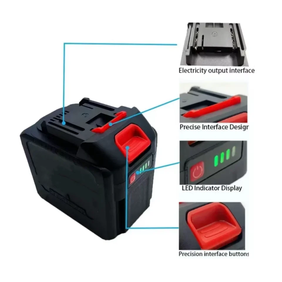 5S4P 21V for Makita tools 18650 lithium battery can charge 22000mAh.21v Battery with high current and high discharge. Charger.