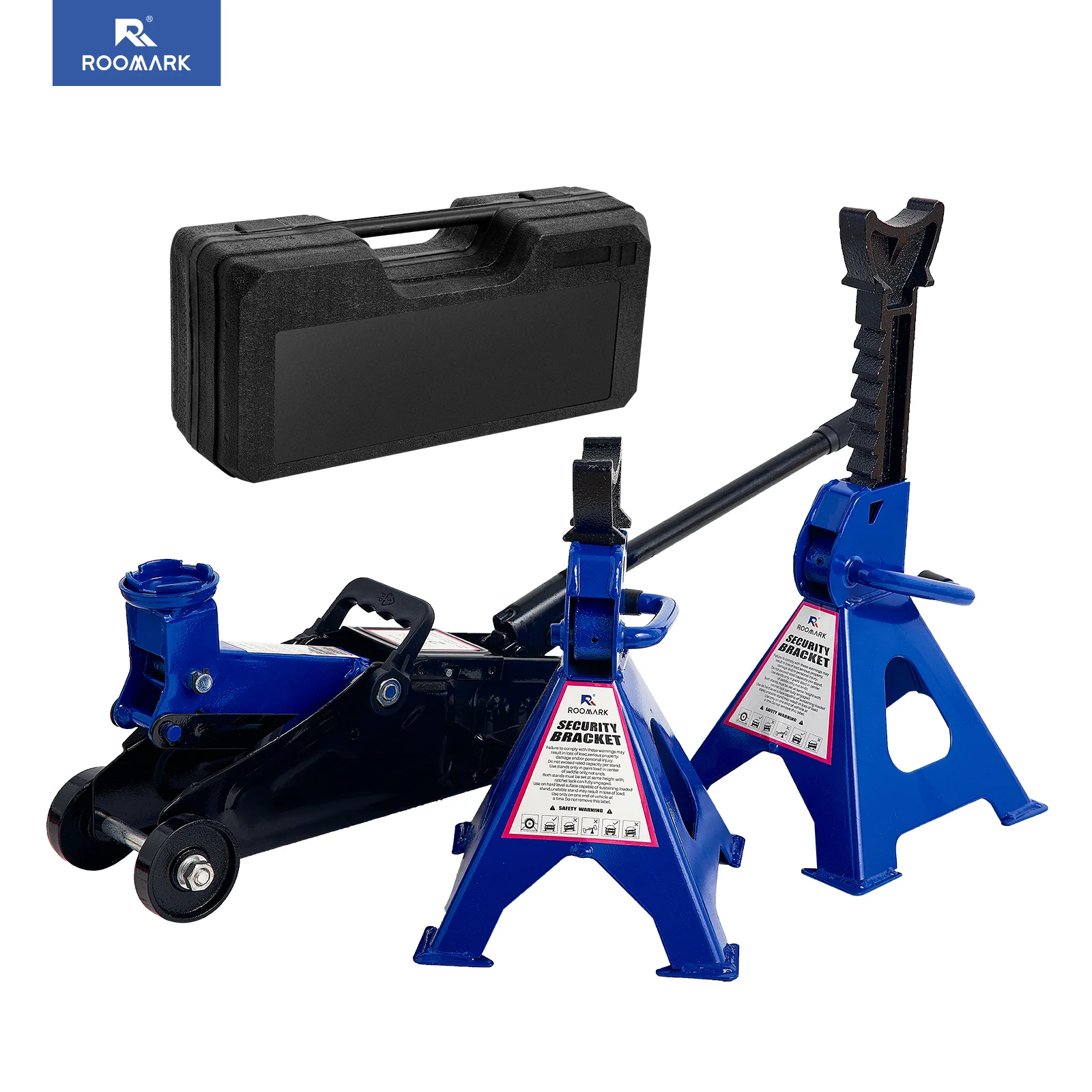 Roomark Floor Jack 2/3 Ton Hydraulic Dual Pump for Quickly Car Lift, Low Profile Service Jack 3.15-20'' Lifting 6600 Lb Capacity