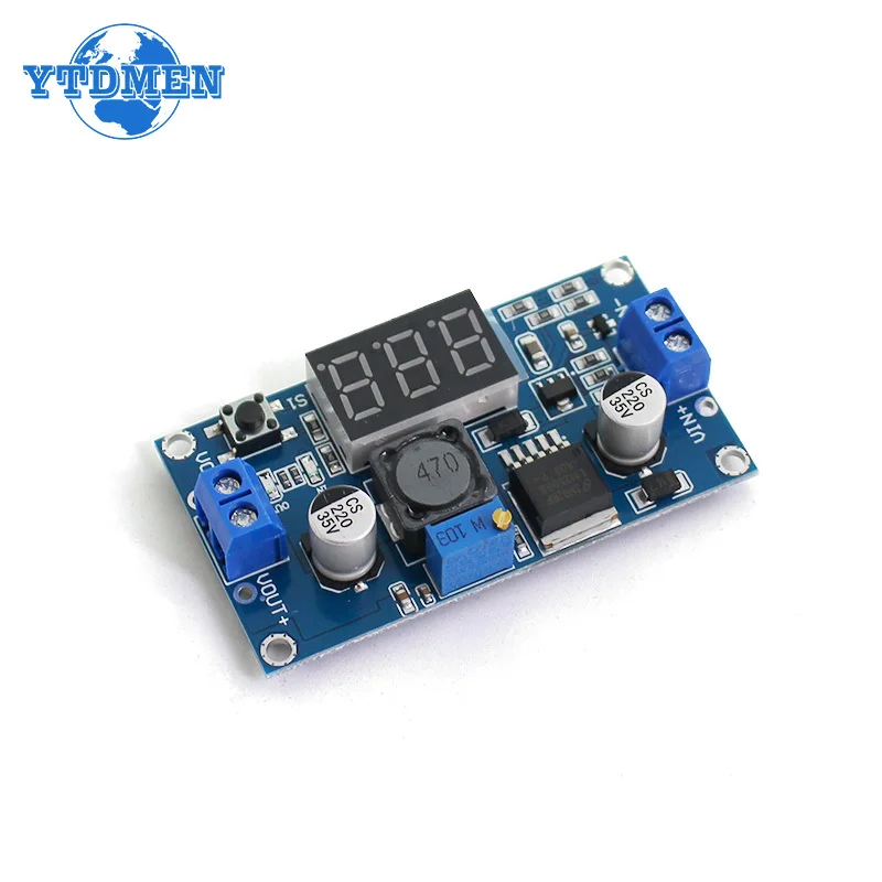 Power Supply Module LM2596S-ADJ DC-DC Voltage Regulator 3A Adjustable ,LM2596 Step down module output short circuit protection