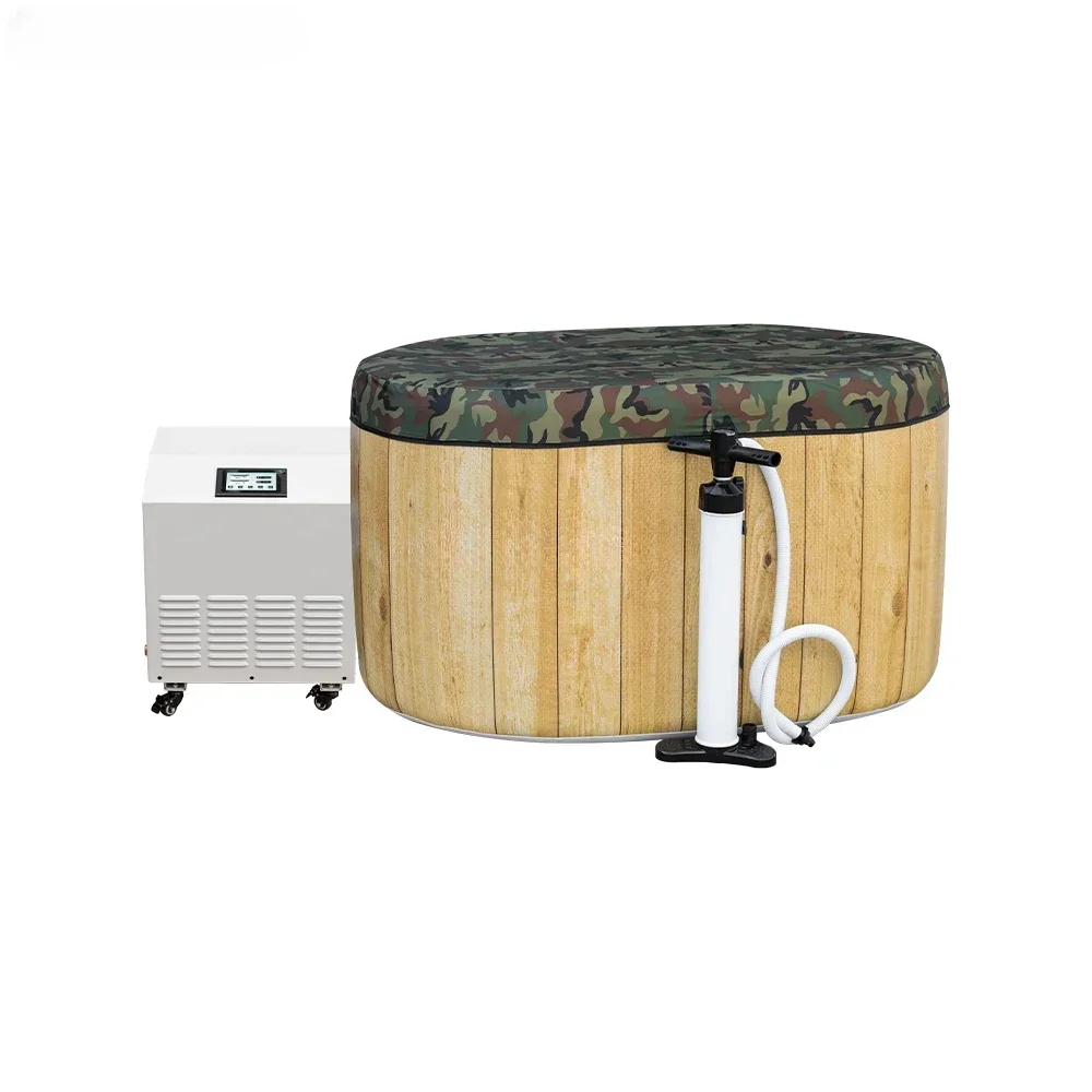 

l Home Inflatable Ice Bath Recovery Tub With Chiller Wifi Control