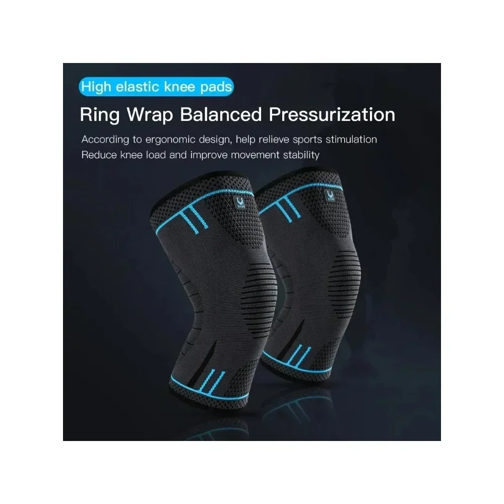 1 PCS Spring Supported Knee Pads For Fitness Basketball Volleyball Running and Sports Suitable For Multiple Scenarios image 2