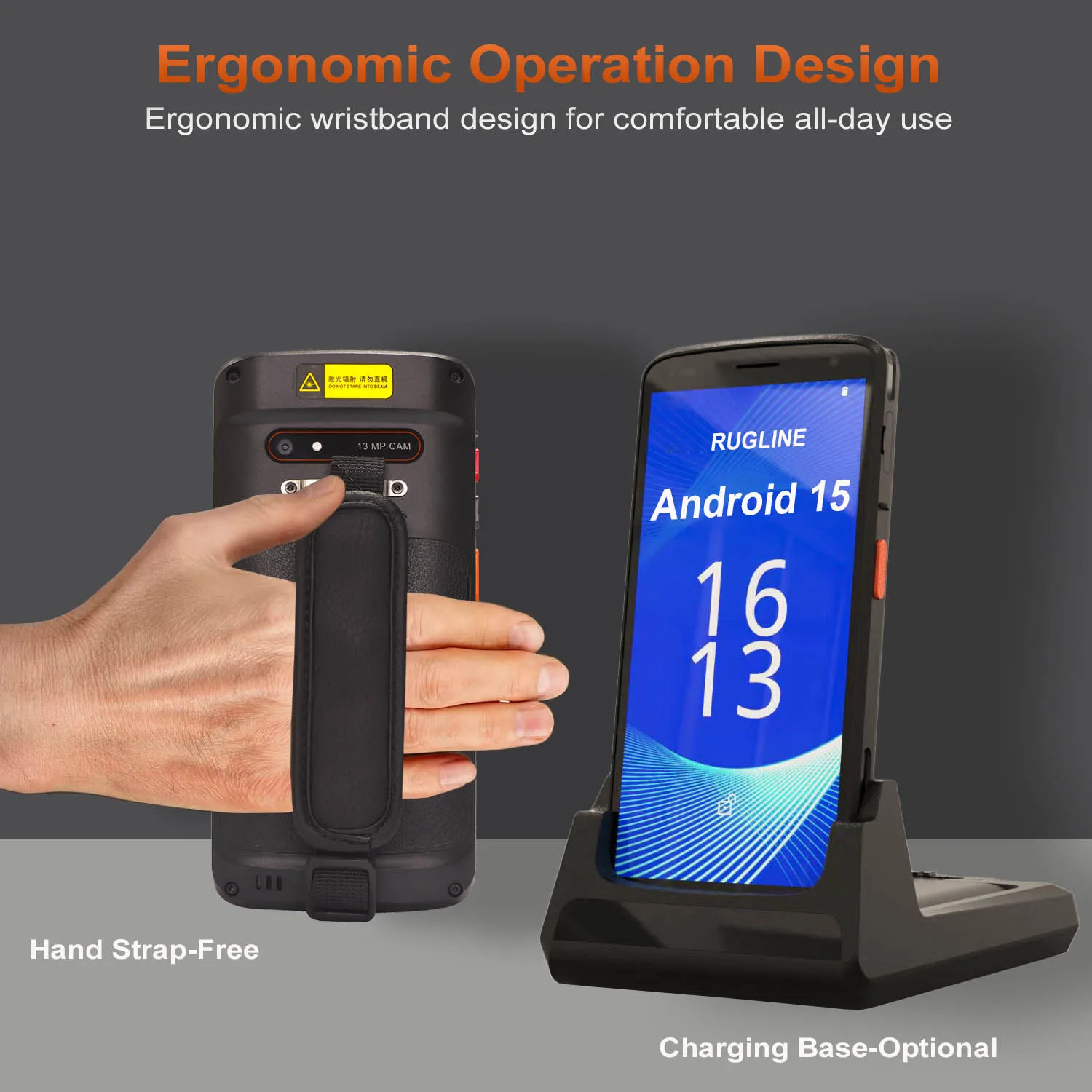 

Rugged PDA Android 15 GMS 4GB+64GB 2D Barcode Scanner Zebra SE4710 NFC Logistic Warehouse Handheld Terminal