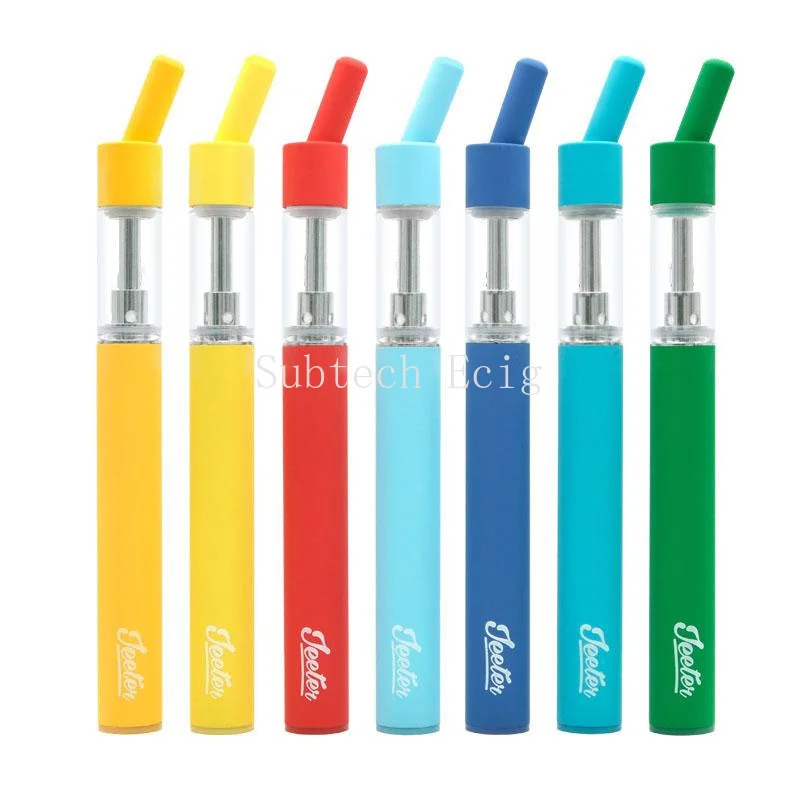 10 stücke jeet-er nachfüllbare Vape Pens 280mah 1ml e Zigarette Keramik spule leere Karren Geräte Hülsen für Wachs dickes Öl mit Verpackung