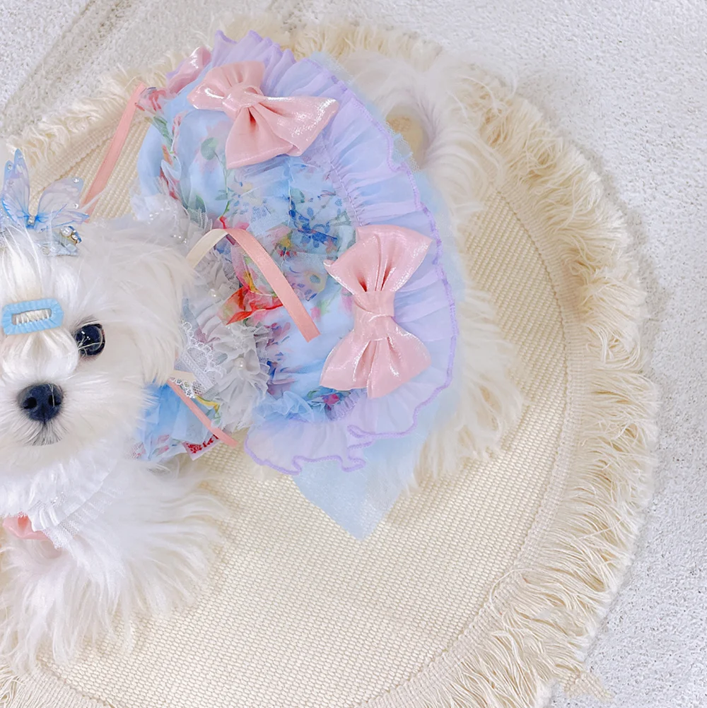 

Alice Style Wonderland Dress Lolita Glamorous Retro Puppy Dog Evening Gown Pet Party Dress