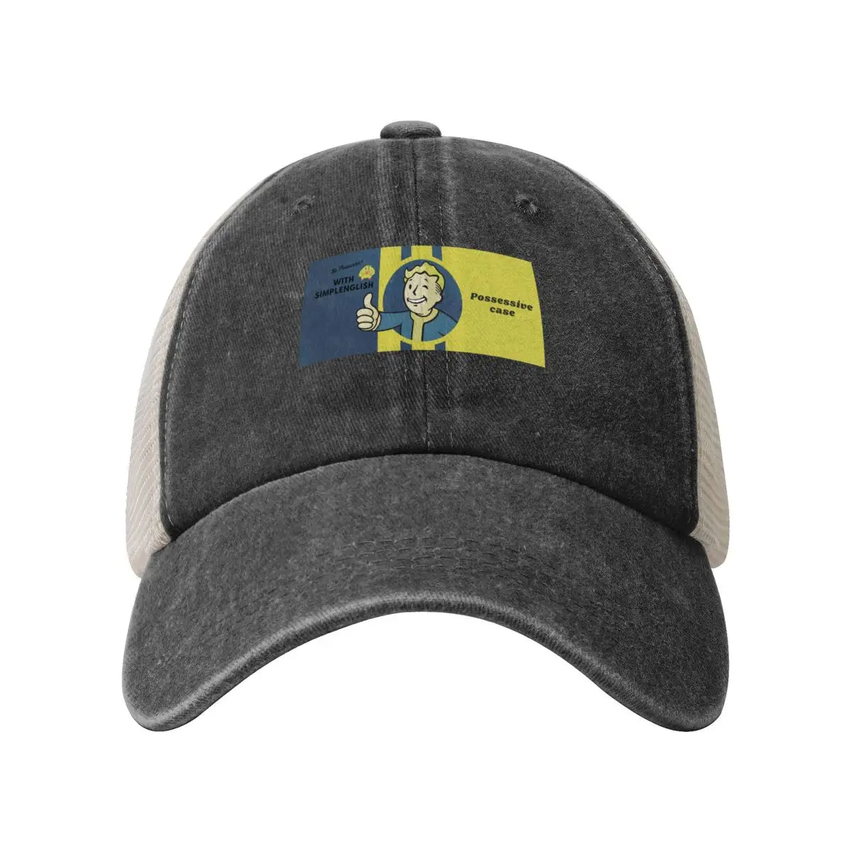 VAULT-TEC Prepare For The Future Possessive Case Baseball Cap Cotton Snapback Hat Hip Hop Caps Bone Casquette