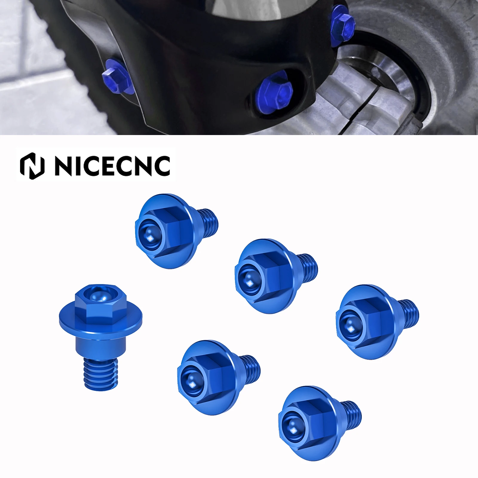 Front Fork Guard Bolt Screw For Yamaha YZ 65 85 125 250 250F 450F 250FX 450FX 125X 250X WR 250F 450F Motorcycle Accessories