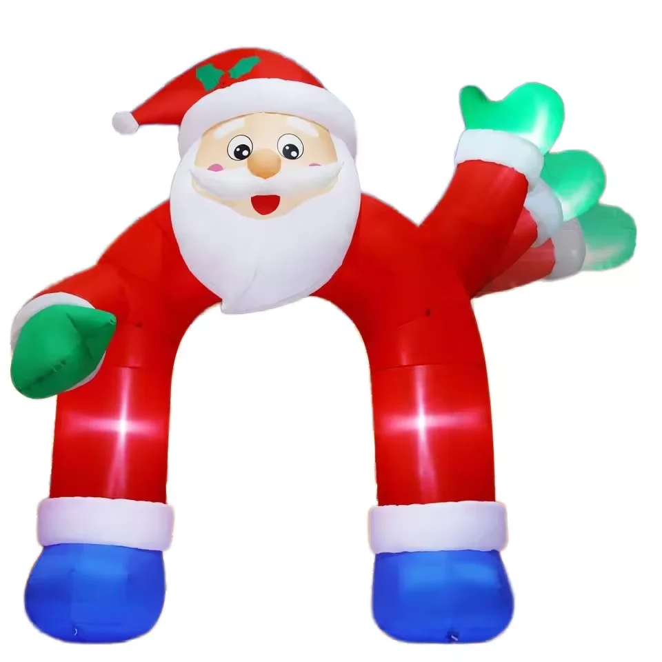 Outdoor Inflatable Christmas Character Arch for Decoration