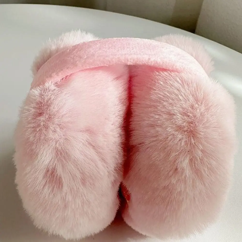 Fashion Cute Star Warm Earmuff Ear Protection Cold Protection Ear Warmer Windproof Soft Plush Fluffy Ear Cover Ladies