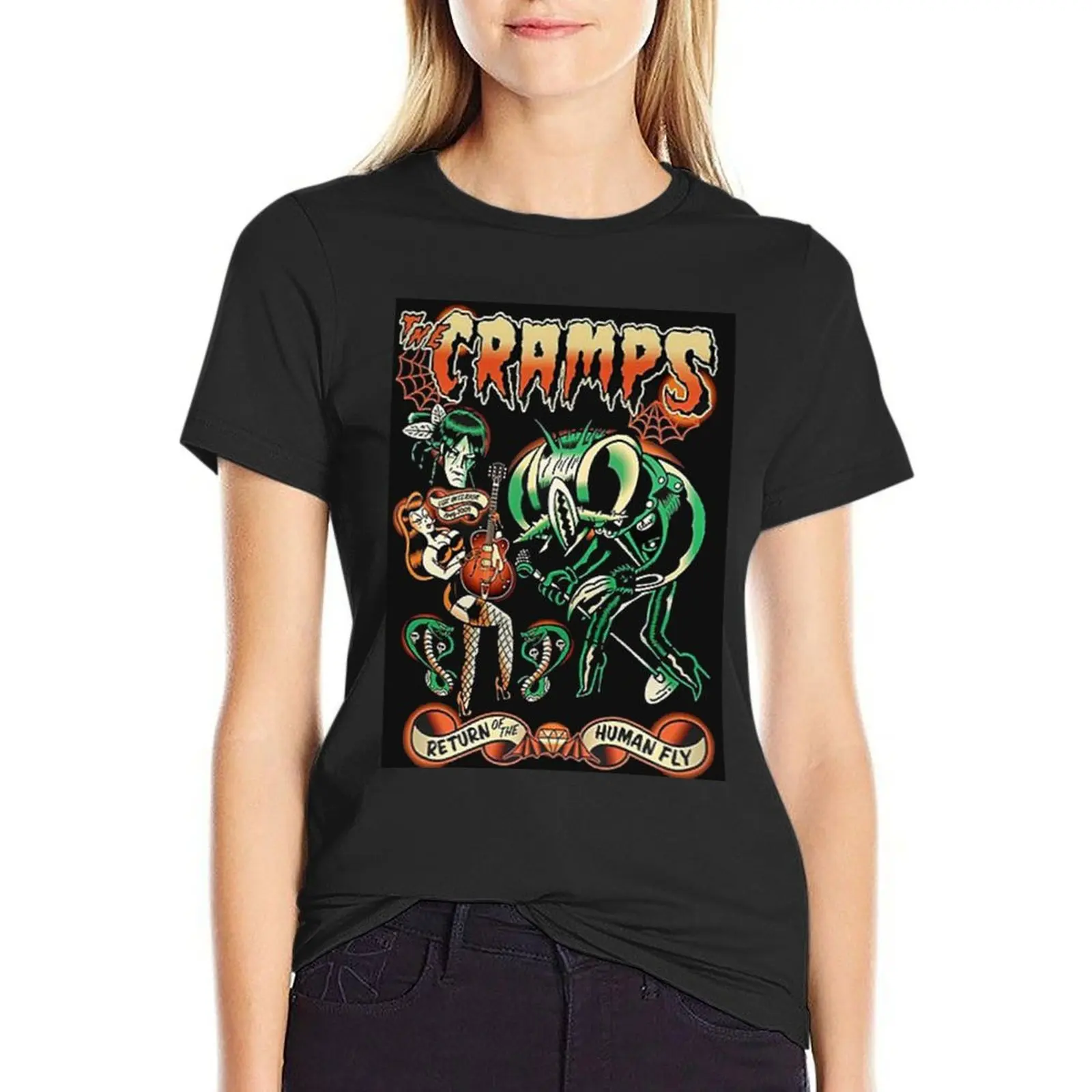 The Cramps T-Shirt anime aesthetic clothes cute t-shirts for Women