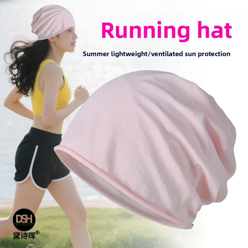 

Men's Breathable Quick-Dry Thin Headscarf Women's Running Cap Sweat Absorbent Sports Cycling Sun Protection Summer Outdoor Ha...