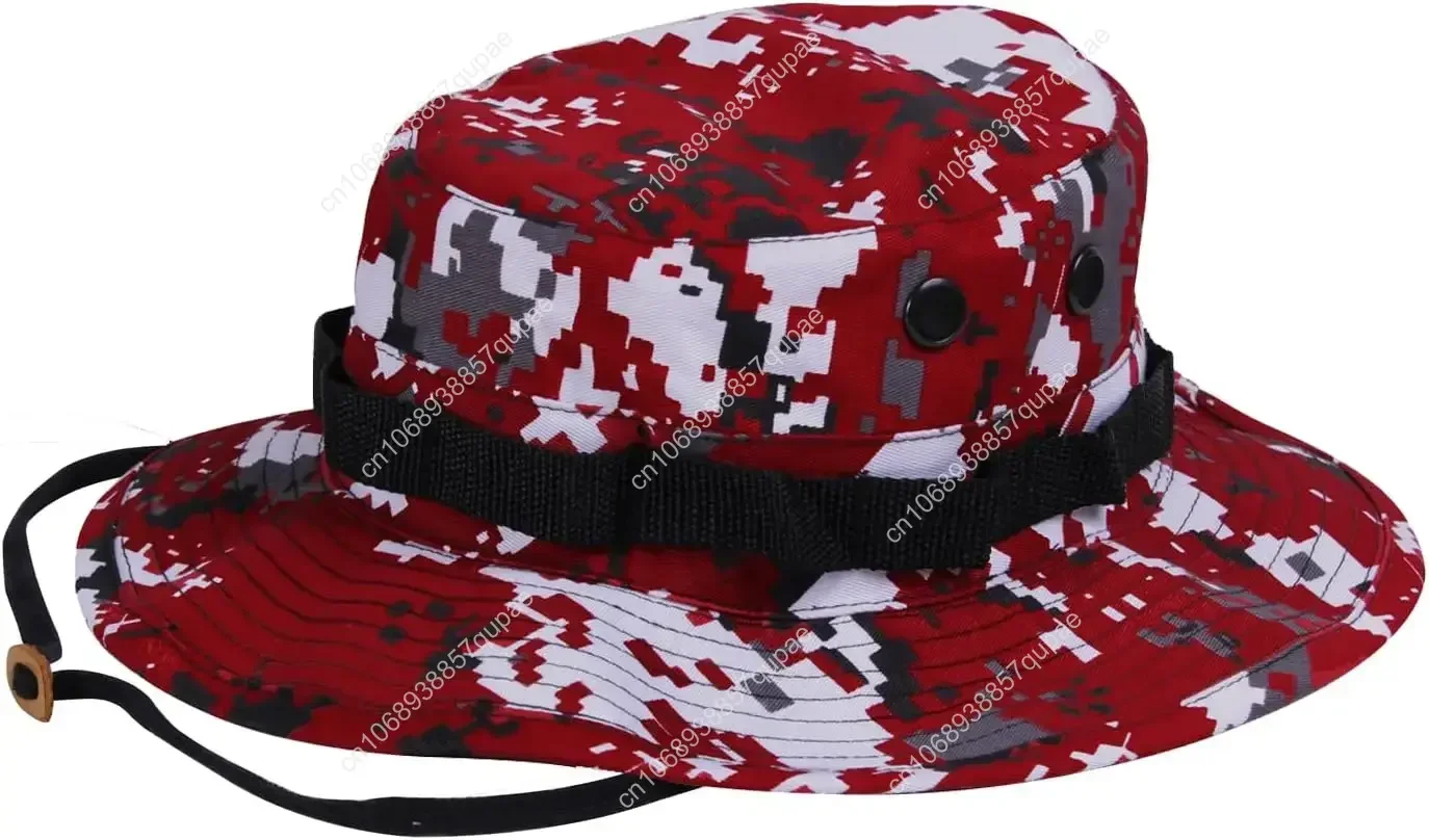 

Rothco Camo Boonie Hat Bucket Hats Military Cap Men Woman Caps Outdoor Casual Party Headwear Unisex