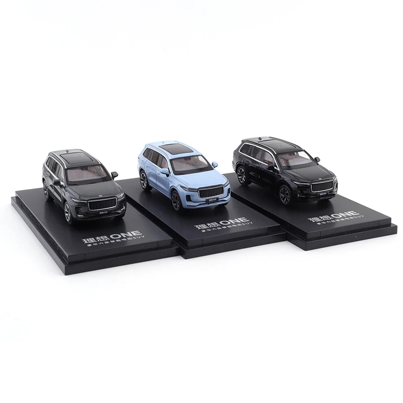 Li Auto EEN 1/64 Auto Legering Motorvoertuig Diecast Metaal Model Kinderen Speelgoed voor Jongens Vrienden Geschenken Verzamel Ornamenten