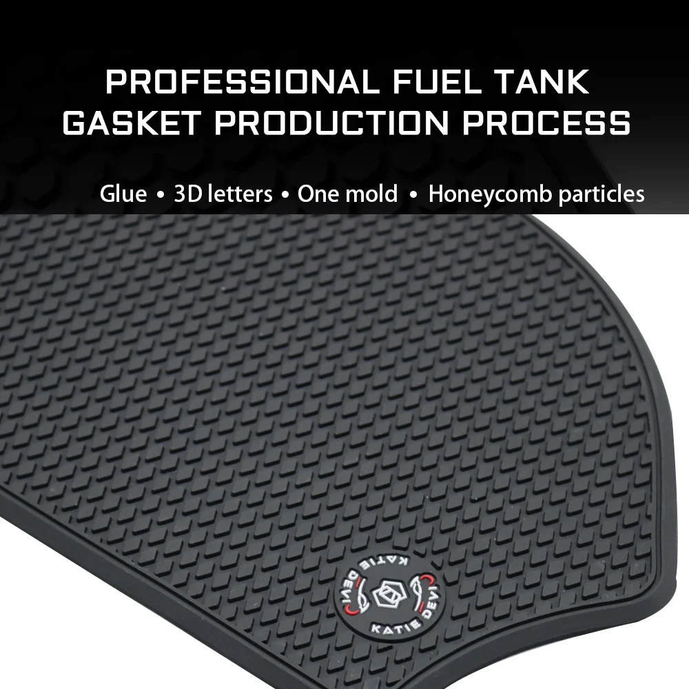 New For GSXR600 GSXR750 GSX-R GSXR 600 750 2011 - 2025 2026 Motorcycle Non-slip Side Fuel Tank Stickers Waterproof Pad Rubber