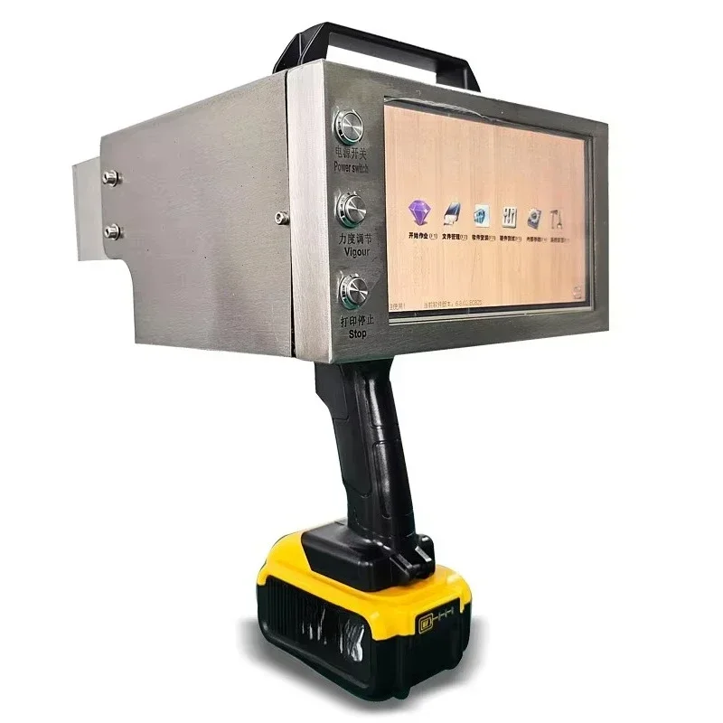 Handheld coding machine Metal engraving machine Lithium battery Handheld number marking machine