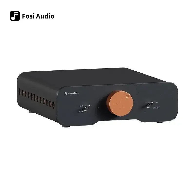 

Fosi ZA3 Stereo Power Amplifier TPA3255 Class D HiFi Audio Amp for Passive Bookshelf Speaker With XLR/RCA/Balanced Input