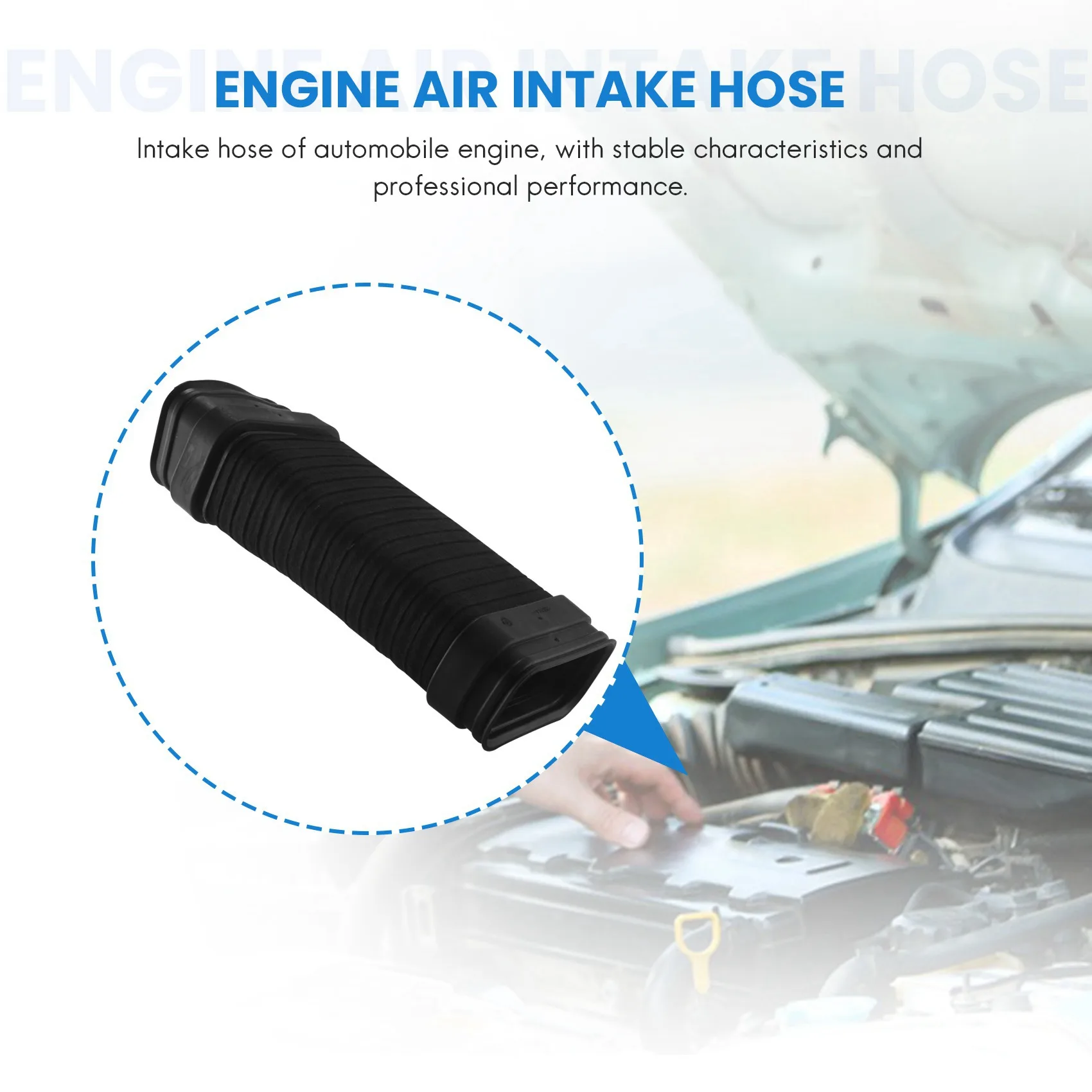 Car Engine Air Intake Hose for BMW 3 Series E90 E91 320D 318D 7795284 13717795284