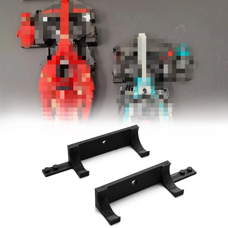 

1/2pcs Wall Mount Hook for Lego Speed Champions F1 Formula 1 Cars DIY Building Block Wall Display Bracket
