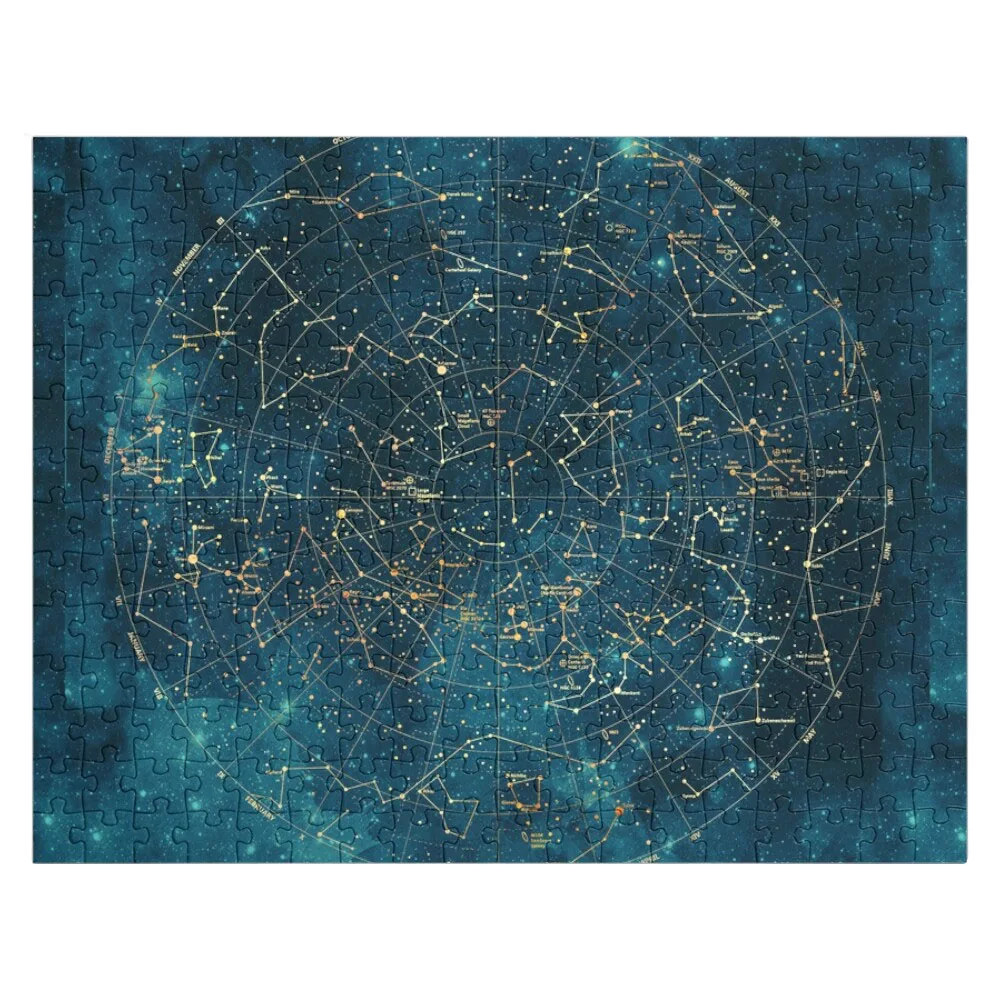 

Under Constellations Jigsaw Puzzle Custom Gifts Wooden Puzzles For Adults