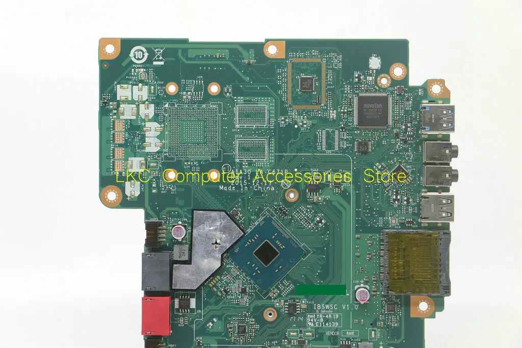 ใหม่สำหรับ Lenovo C20-00 C2000 AIO All-In-One เมนบอร์ด AIA30 LA-C671P IBSWSC 00UW162 Mainboard SR2A9 N3050 DDR3 100% ทดสอบ