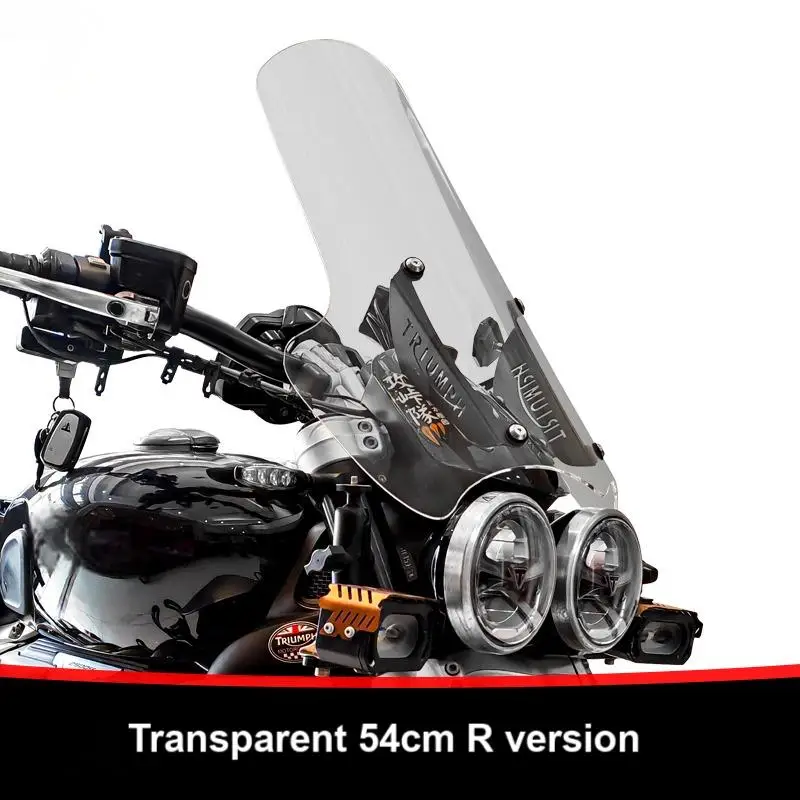 Voor Triumph Rocket 3 GT Rocket 3 voorruit R-versie gemodificeerde aangepaste voorruit GT-versie brede voorruitaccessoires
