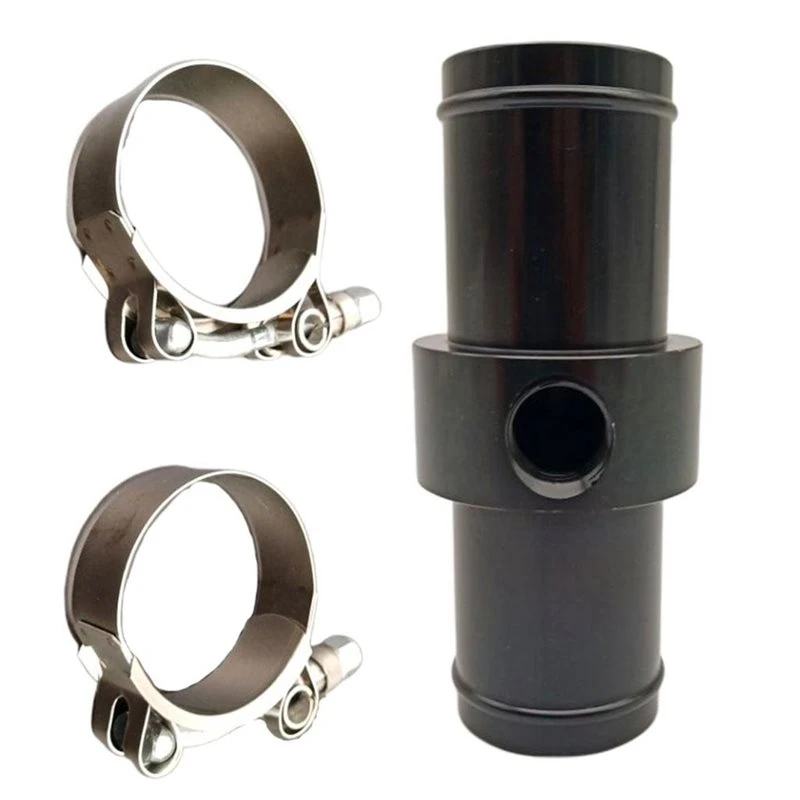 Aluminum Alloy For Car Engine Inline Radiator Hose Temperature Sensor Adapter 3/8 NPT Connector Automotive-A08Q