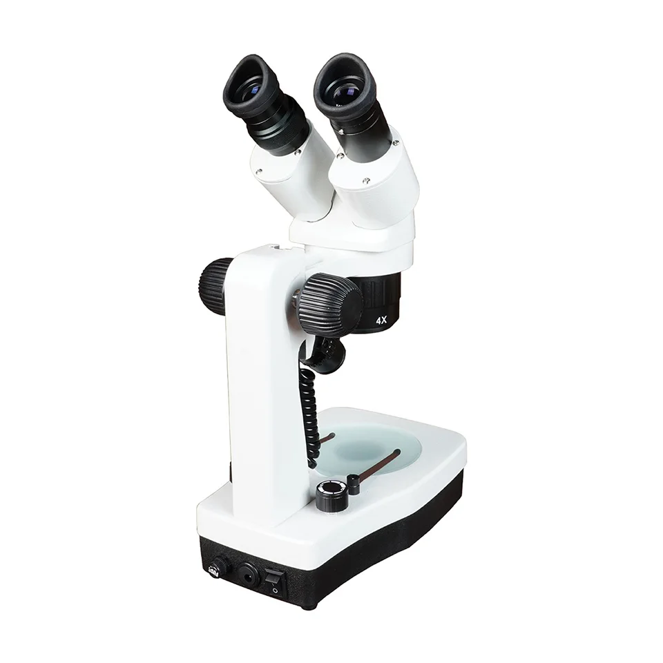 SVBONY SM403 Binocular Stereo Microscope with Dual Stages and Dual LED Light Sources for Circuit Board Welding and Watch Repair