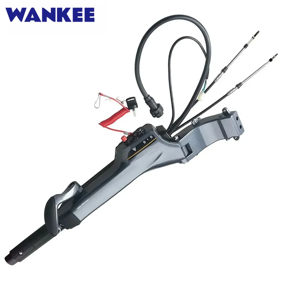 HANDLE STEERING ASSY 69W-W0084-01-4D Gray FOR Yamaha Outboard 4 Stroke F40 F50 F60HP