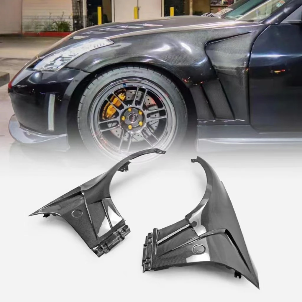 

MRD Carbon Fiber Fenders for Nissan 350Z Z33 Nismo 3 Fenders Carbon Fiber or FRP