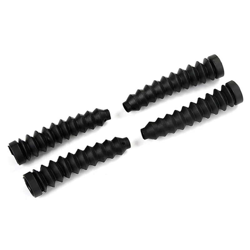 RC Car Shock Absorber Kit, Foles em forma de torre, Amortecimento Capa Poeira, 1:5 Hpi, Baha, Km, Baja, 5B, 5T, 5Sc Peças, 8mm, 4Pcs