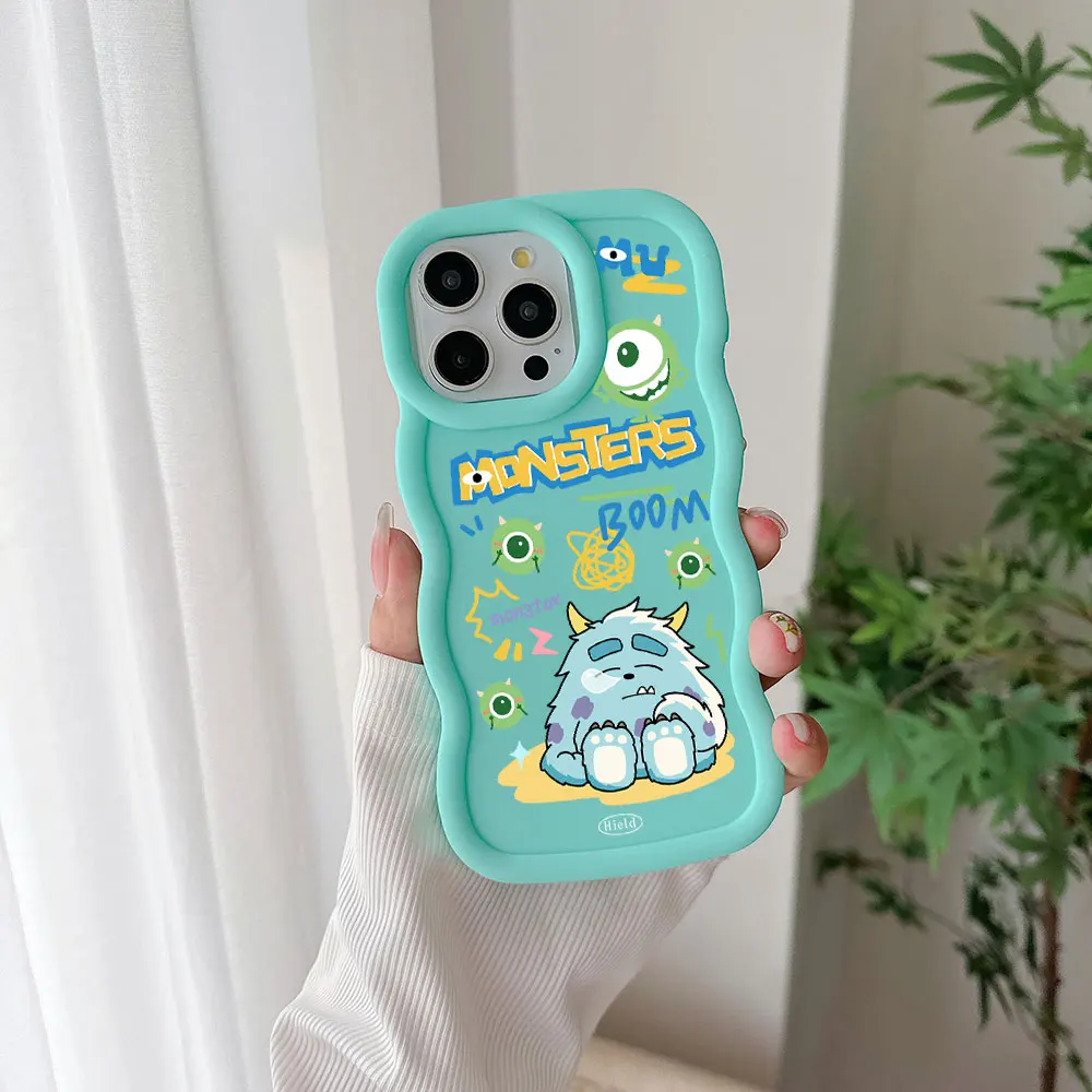 M-monsters University Phone Case for OPPO Reno 2 4 5 6 7 7Z 8 8T 11 Z Pro 4G 5G Candy Color Soft TPU Back Cover