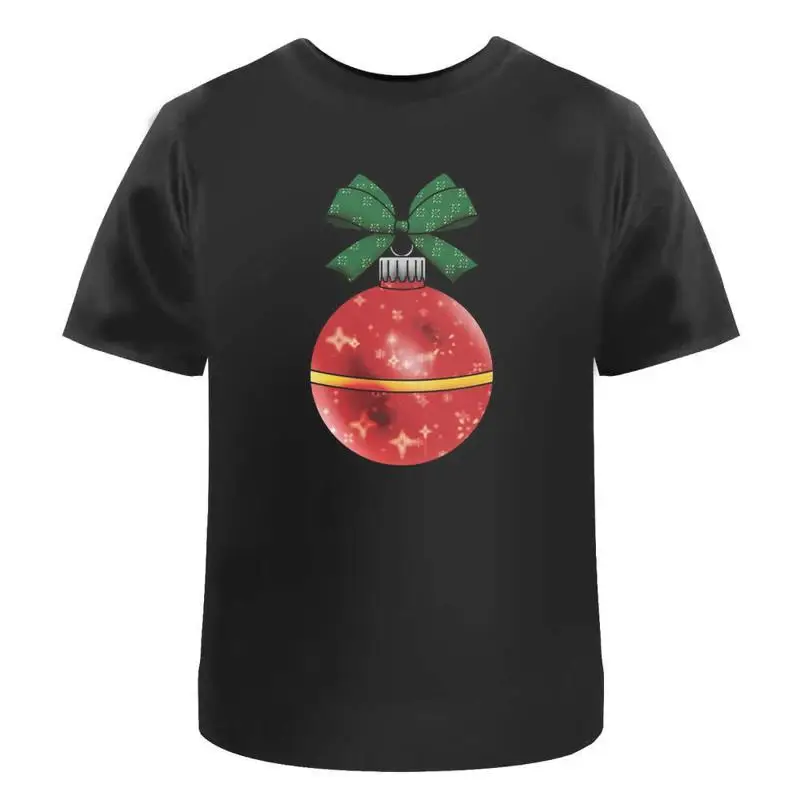 

Christmas Bauble' Cotton T Shirt Ta032047