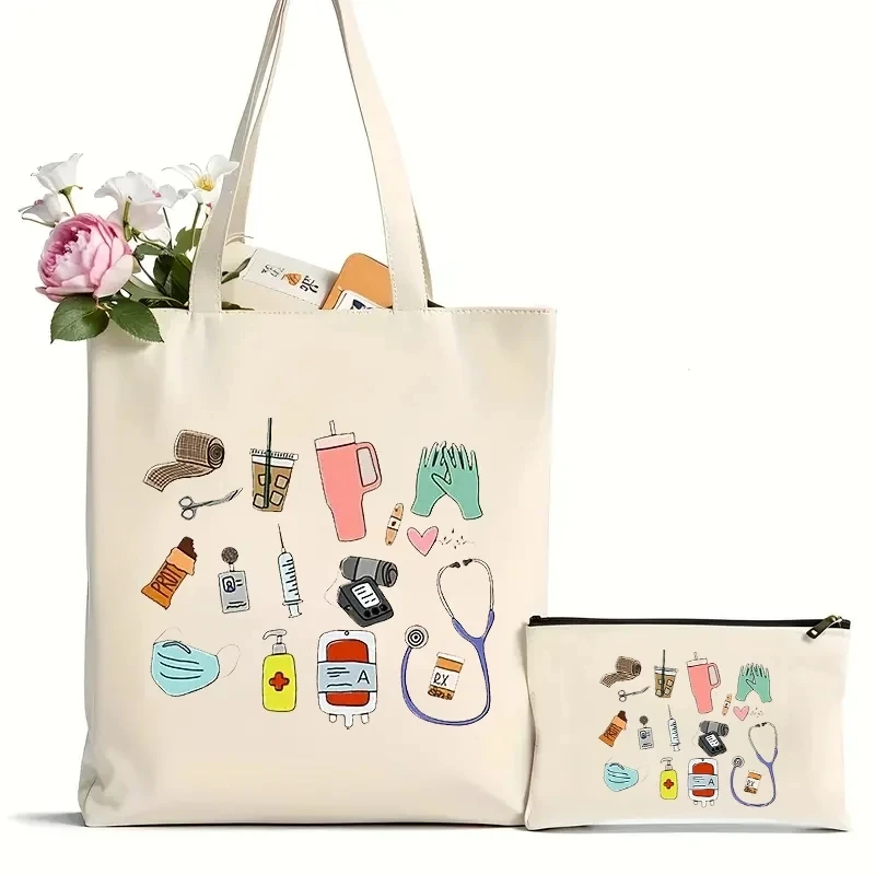 bolsa-tote-com-estampa-de-enfermeira-2-pecas-bolsa-de-ombro-de-lona-para-viagens-deslocamento-diario-linda-bolsa-de-compras-reutilizavel-para-mulheres-melhor-presente-para-o-natal