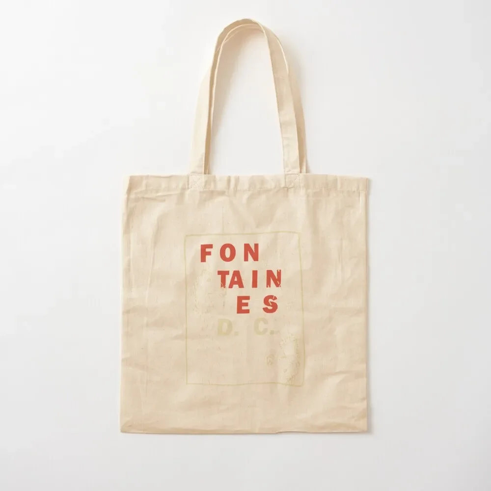 

Onedos FONTAINES Show D.C. American DC Tour 2020 Tote Bag hand bag ladies personalized canvas