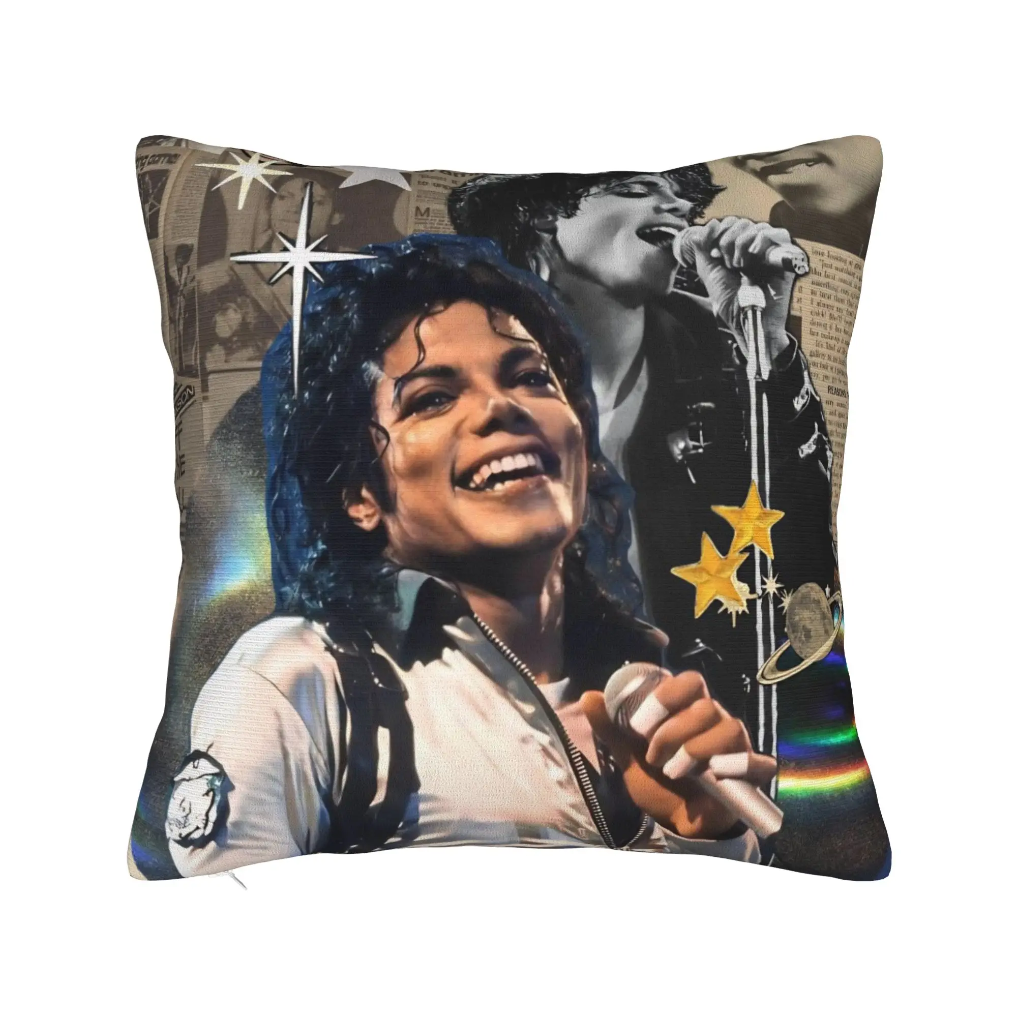 Singer Michael Jacksons MJ Tour 2026 Pillowcase Stuff Printing Cushion Cover Decor  Pillow Case Cover Home Multi-Size