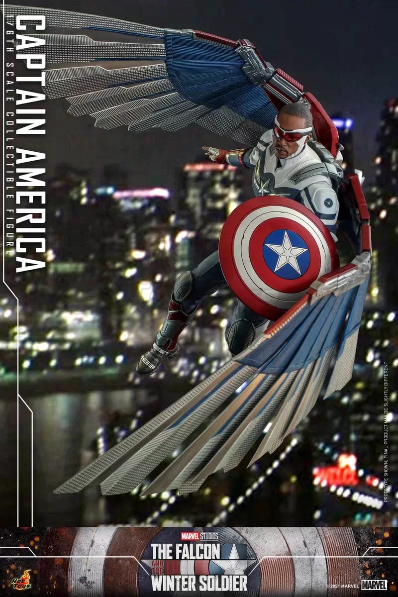 【MT】Hot Toys TMS040 Marvel "The Falcon and The Winter Soldier" Captain America 1:6 schaal verzamelpop filmkarakter