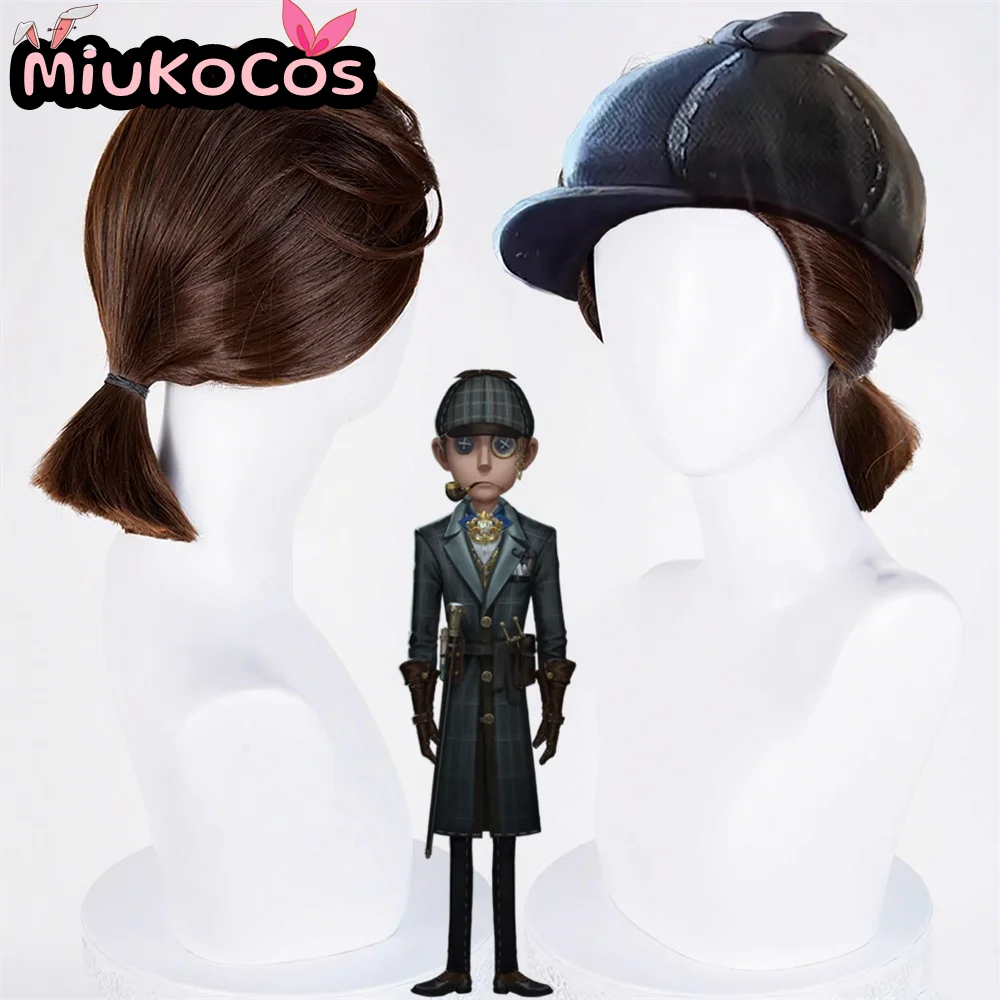EM ESTOQUE Mr. inference Cosplay Peruca MiukoCosplay Jogo Identidade V Cosplay Grave